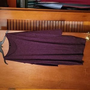 Cold shoulder dress/ long sleeves